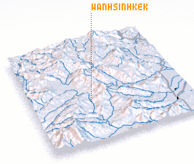 3d view of Wān Hsinhkek