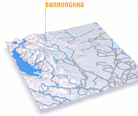 3d view of Ban Mong Kha