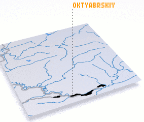3d view of Oktyabr\