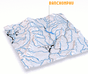 3d view of Ban Chomphu