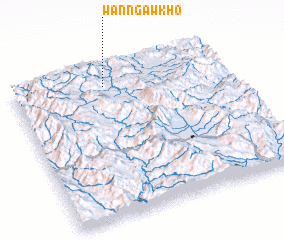 3d view of Wān Ngawk-ho