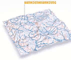 3d view of Wān Hsenhkamhsūng