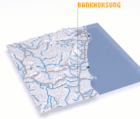 3d view of Ban Khok Sung