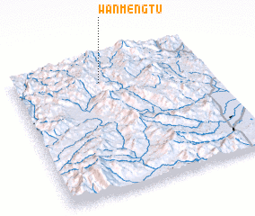 3d view of Wān Mengtü