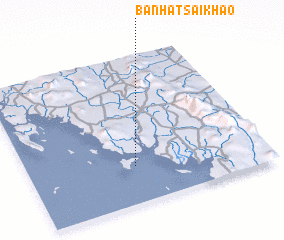 3d view of Ban Hat Sai Khao