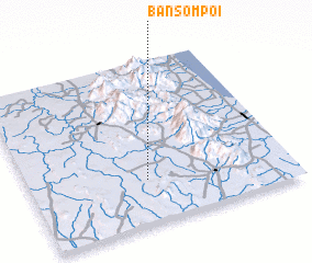 3d view of Ban Som Poi
