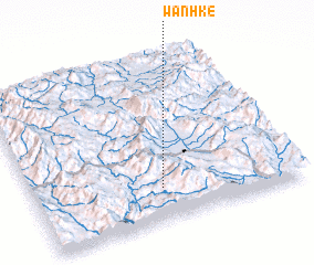 3d view of Wān Hkè