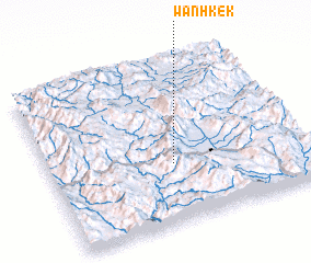 3d view of Wān Hkek