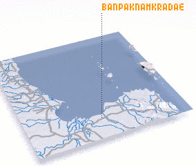 3d view of Ban Pak Nam Kradae