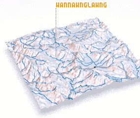 3d view of Wān Nawnglawng