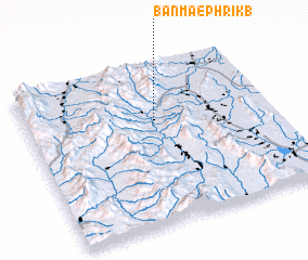 3d view of Ban Mae Phrik (1)