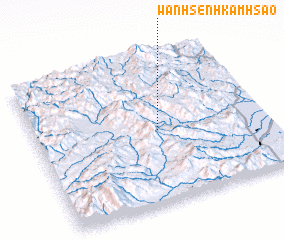 3d view of Wān Hsenhkamhsao