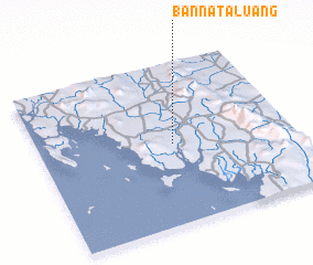 3d view of Ban Na Ta Luang