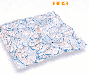 3d view of Wān Hsa