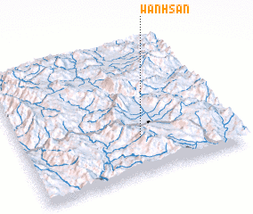 3d view of Wān Hsan