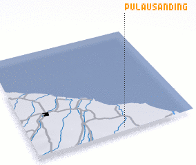 3d view of Pulausanding
