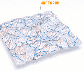 3d view of Wān Ta-pöm