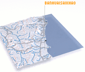 3d view of Ban Huai Sai Khao