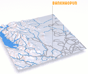 3d view of Ban Khao Pun