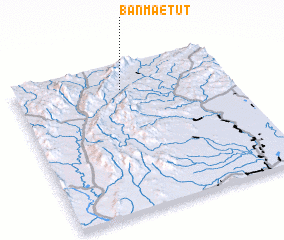 3d view of Ban Mae Tut