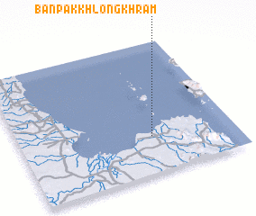 3d view of Ban Pak Khlong Khram