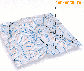 3d view of Ban Mae Suk Tai