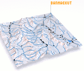 3d view of Ban Mae Kut