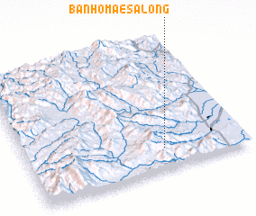 3d view of Ban Ho Mae Salong