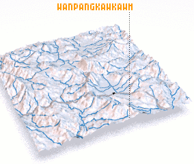 3d view of Wān Pangkawkawm
