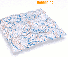 3d view of Wān Na-ping