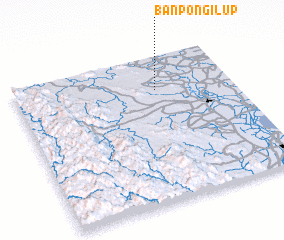 3d view of Ban Pong I Lup