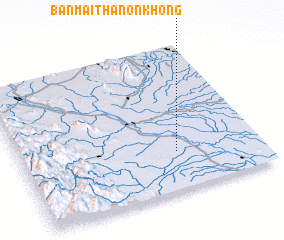 3d view of Ban Mai Thanon Khong