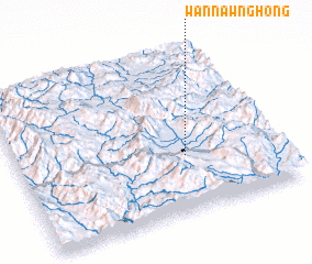 3d view of Wān Nawnghōng