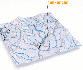 3d view of Ban Mae Ang