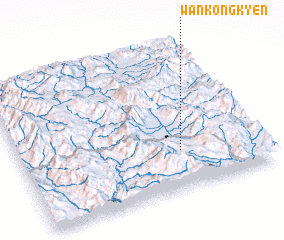 3d view of Wān Kongkyen