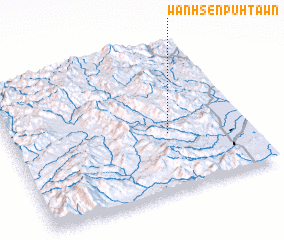 3d view of Wān Hsenpu-htawn