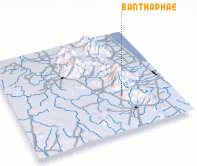 3d view of Ban Tha Phae