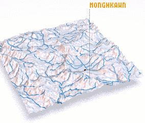 3d view of Möng Hkawn