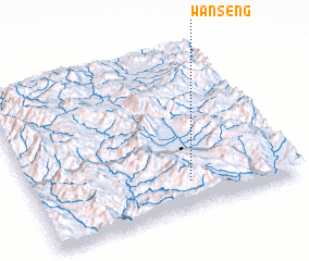 3d view of Wān Seng