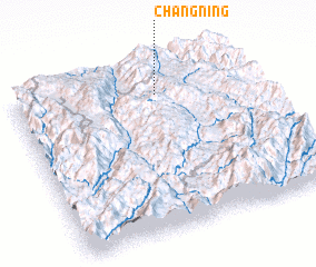 3d view of Changning