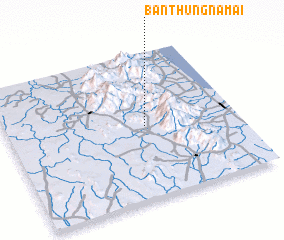 3d view of Ban Thung Na Mai