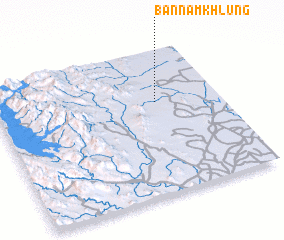 3d view of Ban Nam Khlung