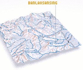 3d view of Ban Lao San Sing