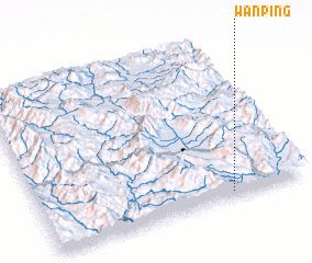 3d view of Wān Ping