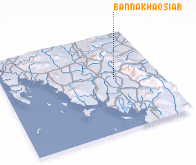 3d view of Ban Na Khao Sia (1)