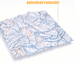 3d view of Ban Khrae Yao Doi Bo