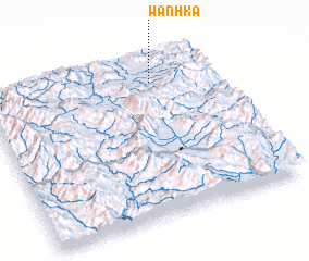 3d view of Wān Hka