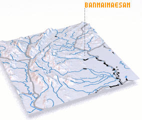 3d view of Ban Mai Mae Sam