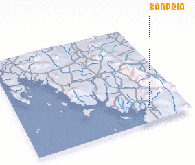 3d view of Ban Pria