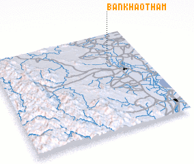 3d view of Ban Khao Tham